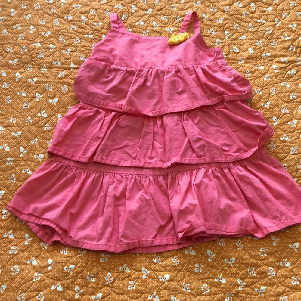 Girls ruffle dress